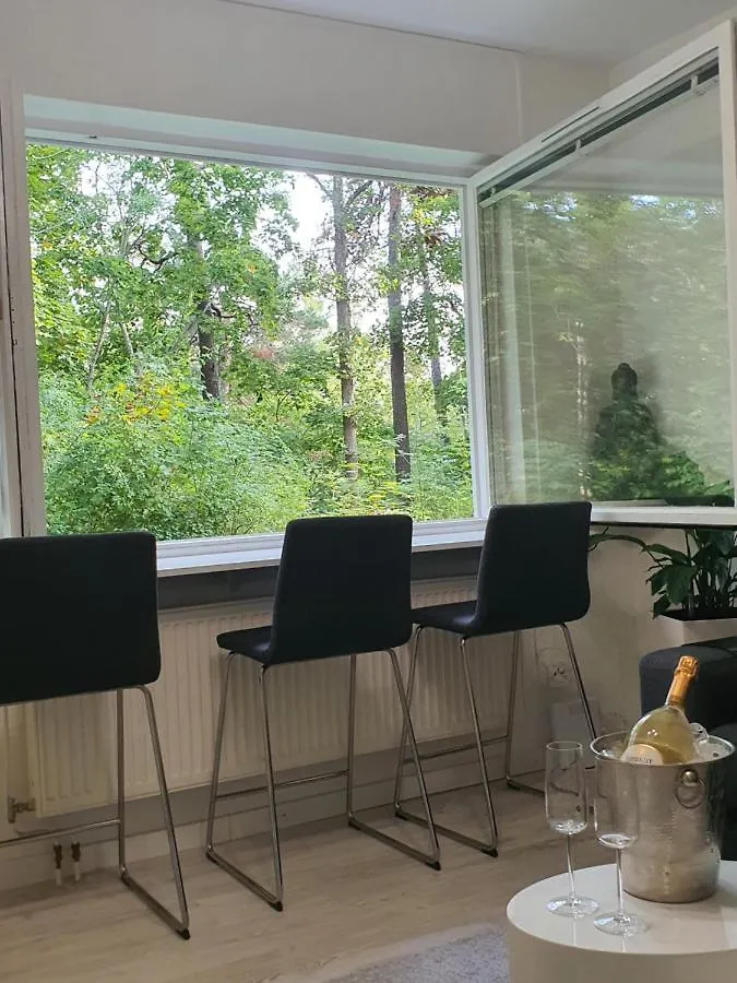 Close To The Metro And The Beach!!! With A View Of The Scandinavian Forest Stockholm Sweden
